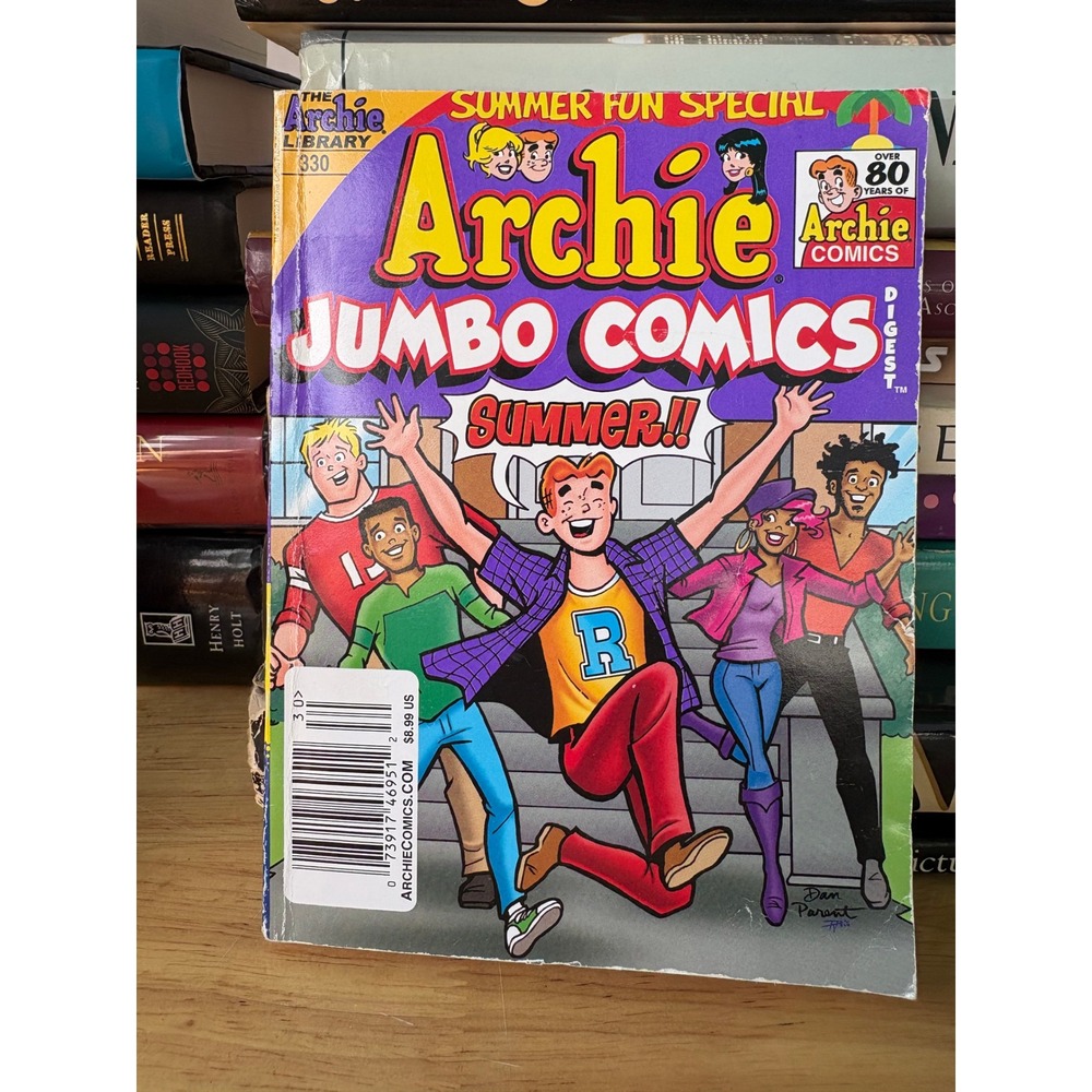 Archie Jumbo Comics Digest 330 Summer Fun Special July 2022 Riverdale Dan Parent